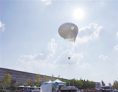 无人飞艇搭载5G基站试飞成功 适用多个场景